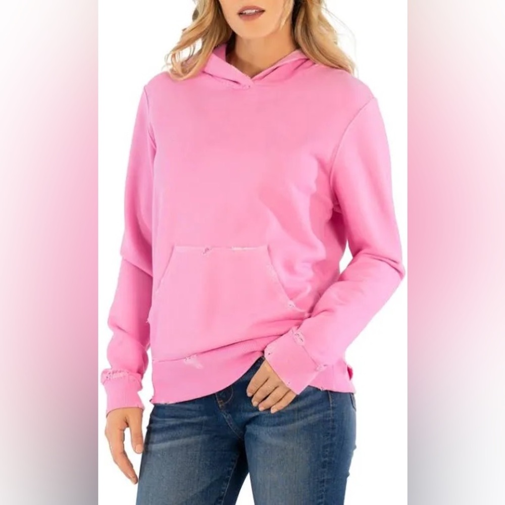 Kut from the Kloth Hot Pink Aliena Hoodie